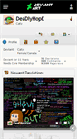 Mobile Screenshot of deadlyhope.deviantart.com