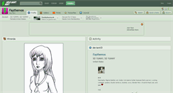 Desktop Screenshot of faythemos.deviantart.com