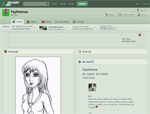 Tablet Screenshot of faythemos.deviantart.com