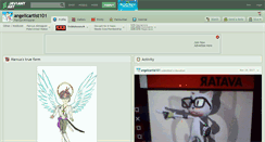 Desktop Screenshot of angelicartist101.deviantart.com