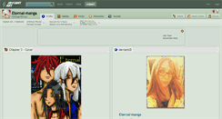 Desktop Screenshot of eternal-manga.deviantart.com