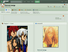 Tablet Screenshot of eternal-manga.deviantart.com