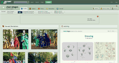 Desktop Screenshot of chavi-dragon.deviantart.com