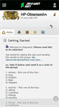 Mobile Screenshot of hp-obsessed.deviantart.com