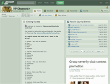Tablet Screenshot of hp-obsessed.deviantart.com