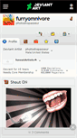 Mobile Screenshot of furryomnivore.deviantart.com