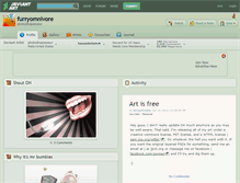 Tablet Screenshot of furryomnivore.deviantart.com