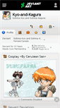 Mobile Screenshot of kyo-and-kagura.deviantart.com