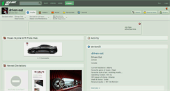 Desktop Screenshot of driven-out.deviantart.com