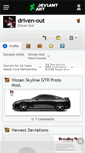 Mobile Screenshot of driven-out.deviantart.com
