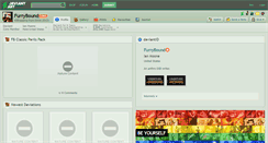 Desktop Screenshot of furrybound.deviantart.com