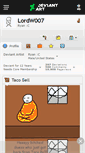 Mobile Screenshot of lordw007.deviantart.com
