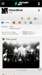 Mobile Screenshot of missedboat.deviantart.com