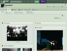 Tablet Screenshot of missedboat.deviantart.com