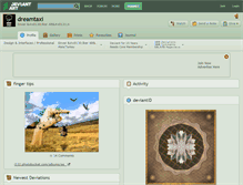 Tablet Screenshot of dreamtaxi.deviantart.com