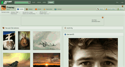 Desktop Screenshot of fresnay.deviantart.com
