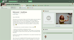 Desktop Screenshot of models-of-deviantart.deviantart.com