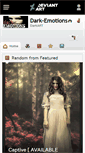 Mobile Screenshot of dark-emotions.deviantart.com