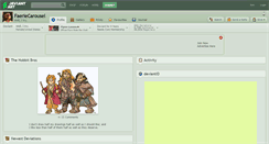 Desktop Screenshot of faeriecarousel.deviantart.com