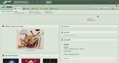 Desktop Screenshot of draike.deviantart.com