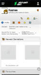 Mobile Screenshot of kaanaa.deviantart.com