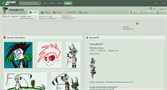 Desktop Screenshot of fenrakk101.deviantart.com