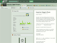 Tablet Screenshot of insector-haga-group.deviantart.com