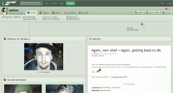 Desktop Screenshot of epione.deviantart.com