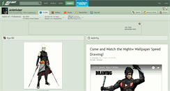 Desktop Screenshot of animixter.deviantart.com