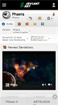 Mobile Screenshot of phaera.deviantart.com