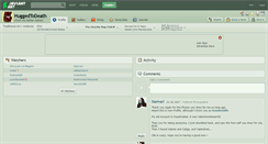 Desktop Screenshot of huggedtodeath.deviantart.com