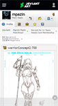 Mobile Screenshot of mpazin.deviantart.com