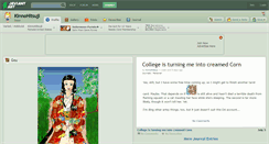 Desktop Screenshot of kinnohitsuji.deviantart.com
