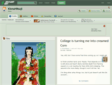 Tablet Screenshot of kinnohitsuji.deviantart.com