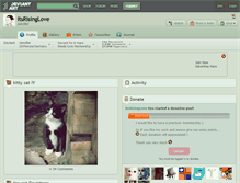 Tablet Screenshot of itsrisinglove.deviantart.com