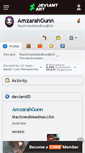 Mobile Screenshot of amzarahgunn.deviantart.com