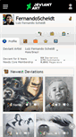 Mobile Screenshot of fernandoscheidt.deviantart.com