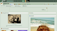 Desktop Screenshot of cuddlycarrots.deviantart.com