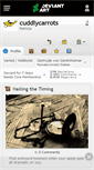 Mobile Screenshot of cuddlycarrots.deviantart.com