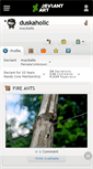 Mobile Screenshot of duskaholic.deviantart.com