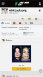 Mobile Screenshot of nikkijacksong.deviantart.com
