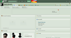 Desktop Screenshot of hearts-boxcars.deviantart.com