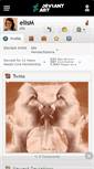 Mobile Screenshot of elism.deviantart.com