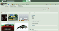 Desktop Screenshot of mrlurid.deviantart.com