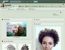 Tablet Screenshot of jayjay88.deviantart.com