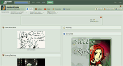 Desktop Screenshot of madamryeka.deviantart.com