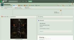 Desktop Screenshot of drowlovers.deviantart.com