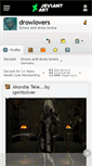 Mobile Screenshot of drowlovers.deviantart.com