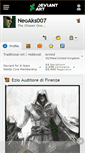 Mobile Screenshot of neoaks007.deviantart.com