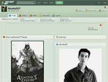 Tablet Screenshot of neoaks007.deviantart.com